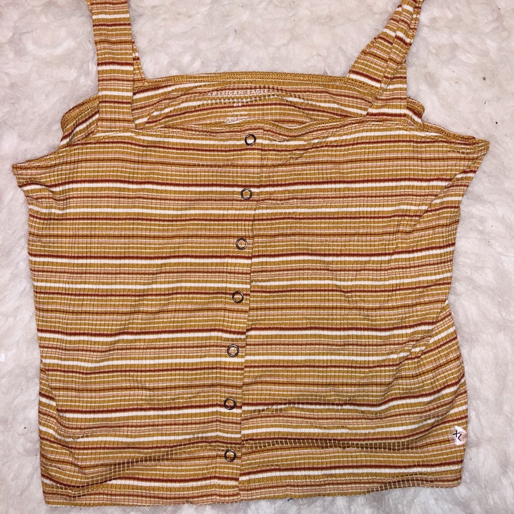 American Eagle Striped Tank